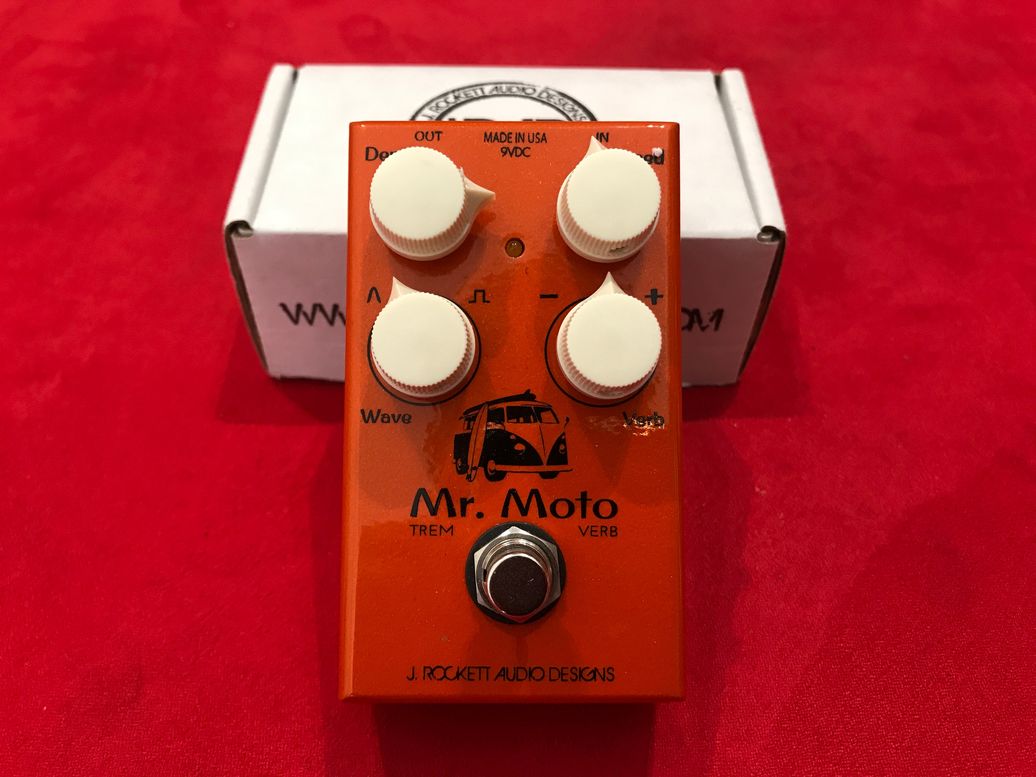 J Rockett Audio Mr. Moto トレモロ・リバーブ J. ROCKETT AUDIO DESIGNS ( ジェイ・ロケット・オーディオ