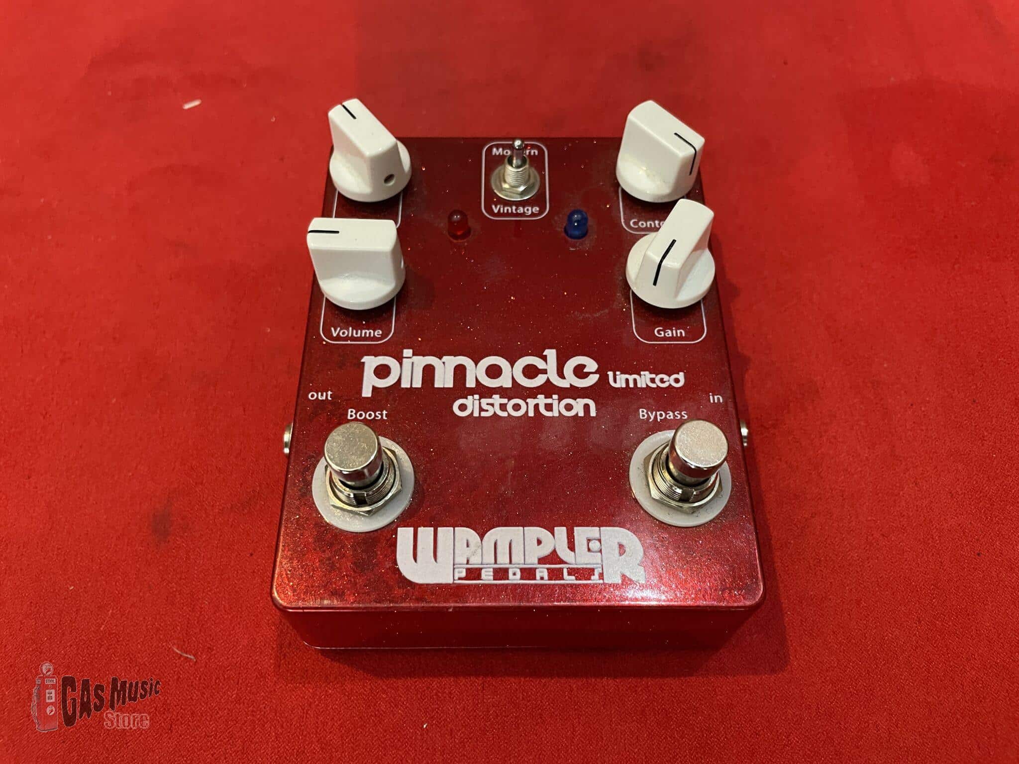 wampler pinnacle ディストーション　ハイゲイン Wampler Pinnacle - エフェクター専門店【EffectorShop.com】