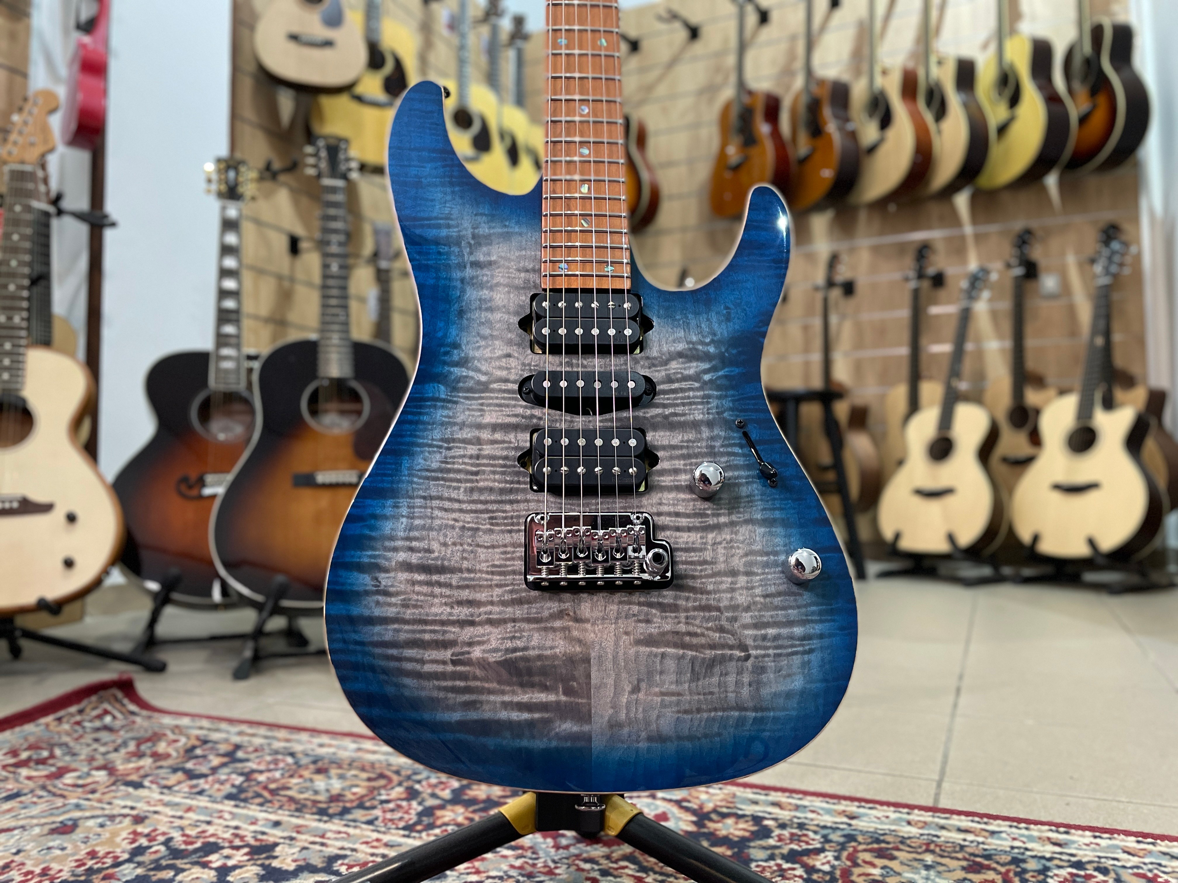 ギター Ibanez AZ2407F-SDE Prestige (Sodalite) Ibanez AZ2407F-SDE Sodalite Prestige